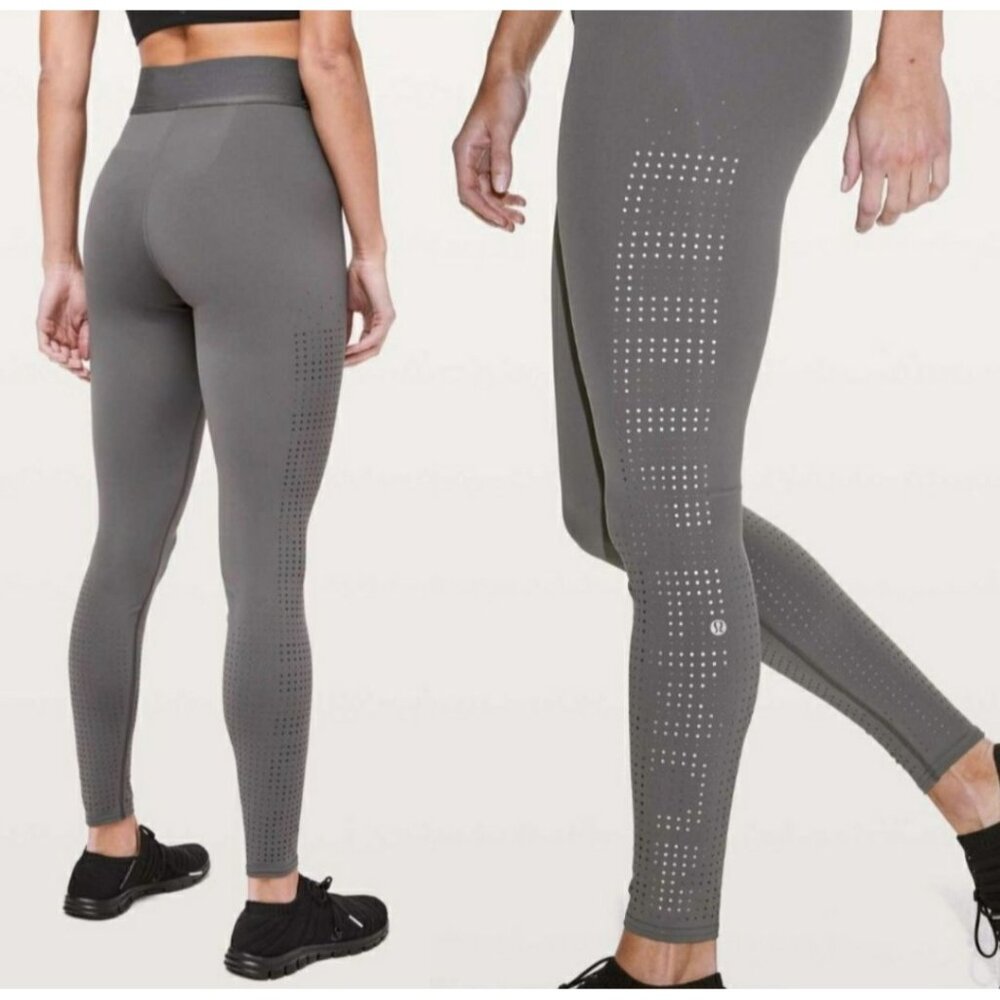 Lululemon x Soulcycle Ride & Reflect Tight legging size 10